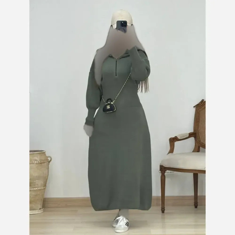 کفتان بافت زنانه مدل ساعت شنی فری سایز رنگ بندی متنوع