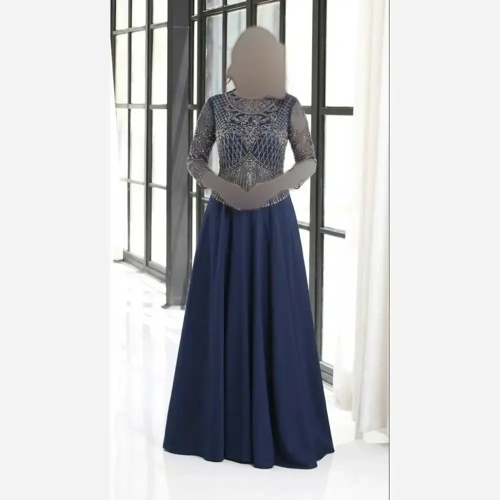ماکسی مجلسی زنانه سایز بزرگ حریر کاپدار لعیا