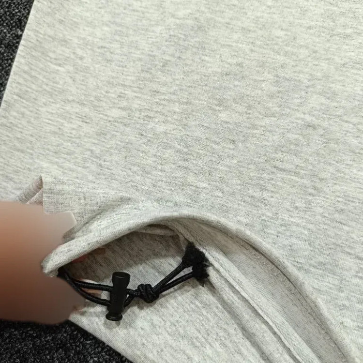 شلوار جاگر زنانه ملانژ درجه یک رنگ مشکی و طوسی فری سایز