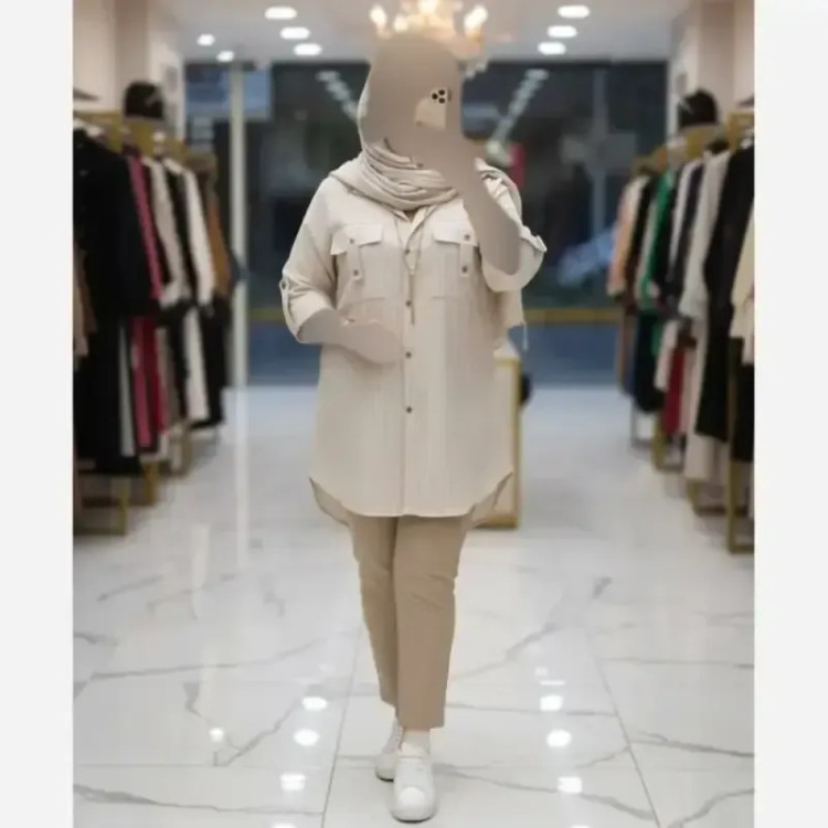 شومیز دیپلمات مهنا شانتون با جیب کاربردی و رنگبندی متنوع