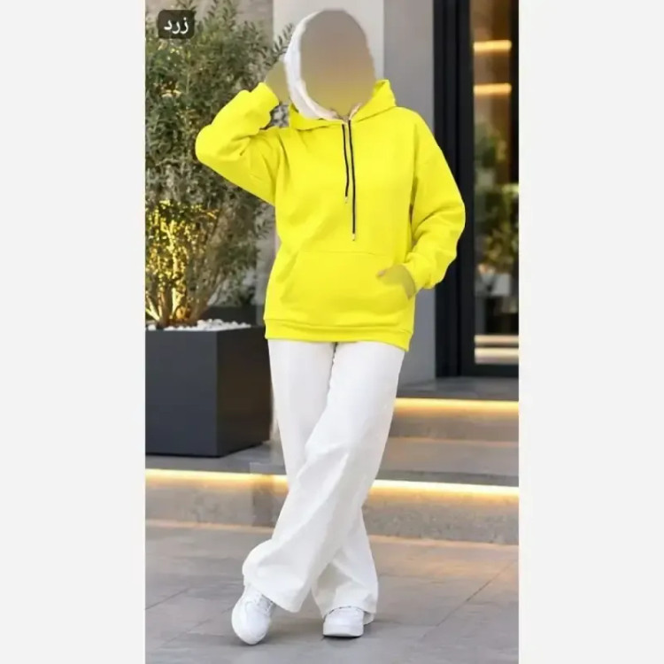 هودی جیب کانگرویی دورس تو کرکی گرم بالا وارداتی سایز فری 36 تا 46