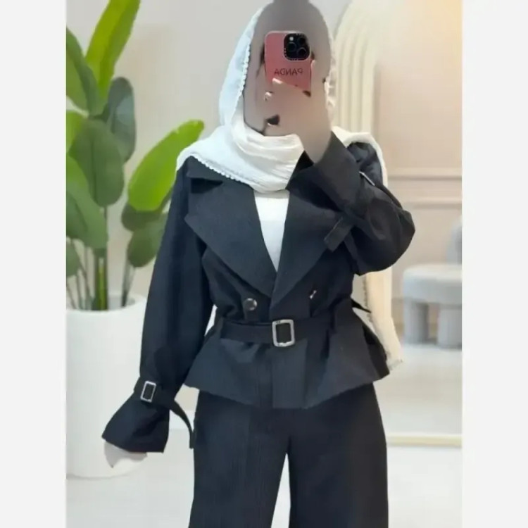 ست کت شلوار زنانه بارلین جنس پرشین دیپلمات رنگ بندی متنوع سایز 36 تا 46