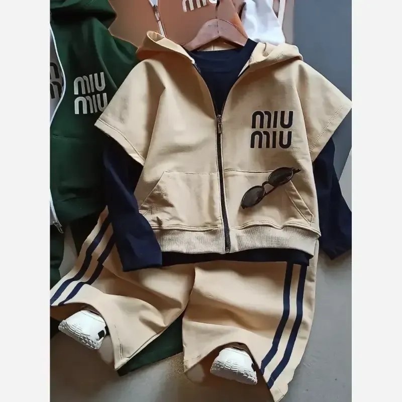 ست بلوز و شلوار بچگانه دورس پنبه مدل مسیحا سایز 1 تا 3