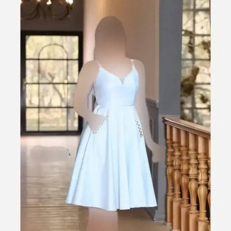 پیراهن مدل درسا ساتن آمریکایی جیب دار جواهر دوزی شده سایز 36 تا 44 رنگ سبز صورتی ابی