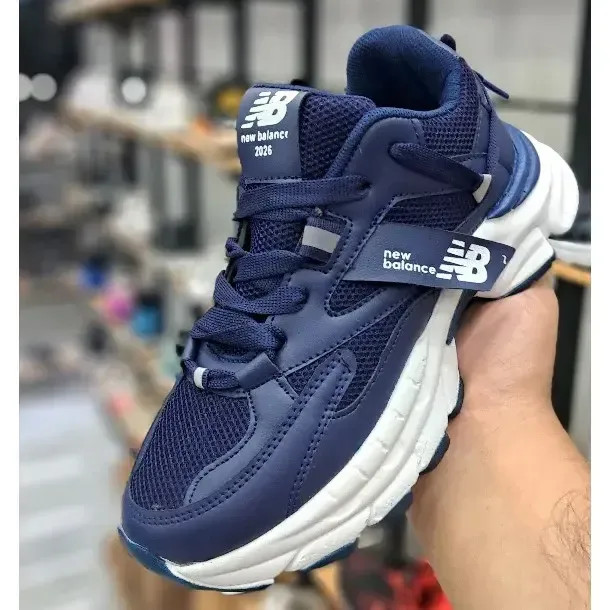 کفش اسپرت زنانه نیوبالانس 2026 لژدار رنگ سرمه ای