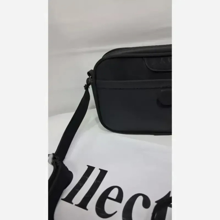 کیف دوشی پری جنس نانسی رنگ مشکی سایز 16 در 10 سانتیمتر