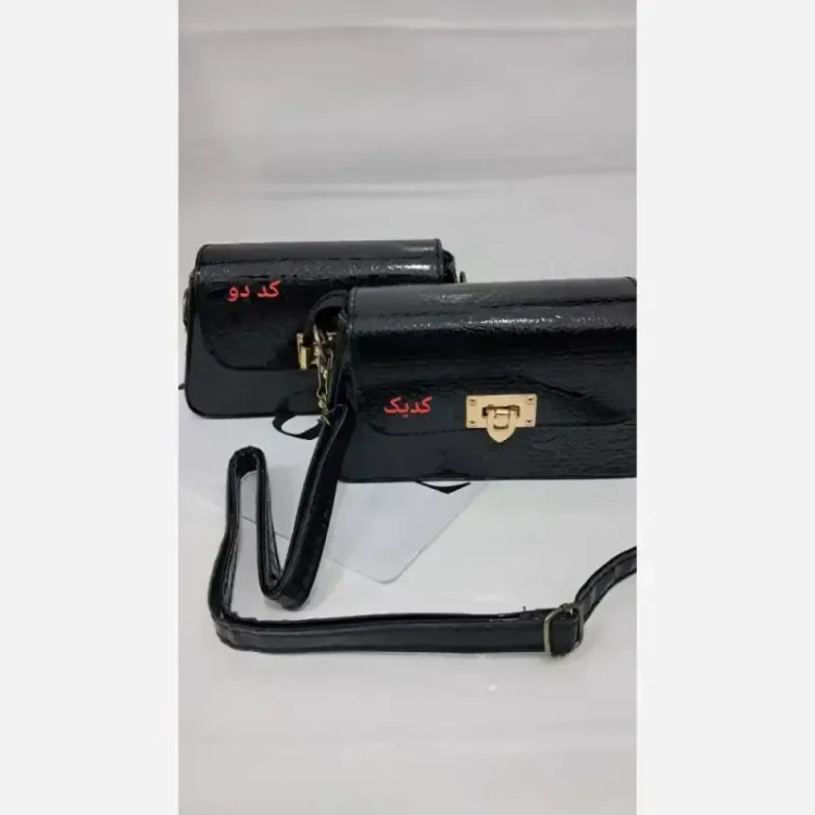 کیف دوشی مدل آنیا چرم ورنی
