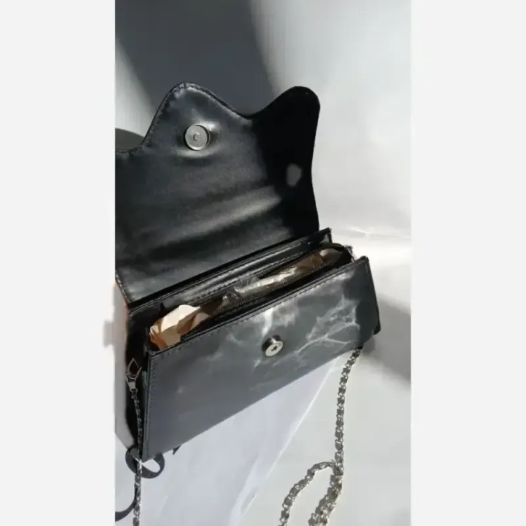 کیف اسپورت زنانه مدل زارا جنس نانسی رنگ مشکی سایز 15 در 20