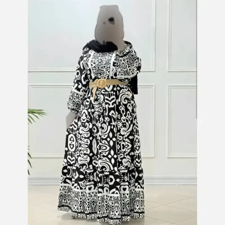 پیراهن قواره بزرگ زنانه جنس بوگاتی اعلاء فری سایز