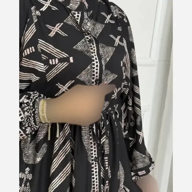 پیراهن قواره بزرگ زنانه جنس بوگاتی اعلاء فری سایز