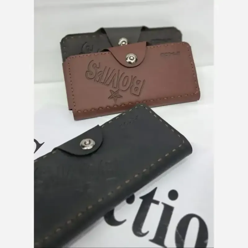 کیف پول مردانه چرم جیبی جاکارتی دار سایز 8 در 13