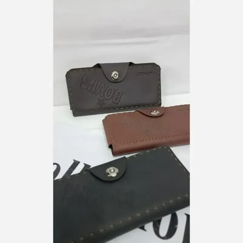 کیف پول مردانه چرم جیبی جاکارتی دار سایز 8 در 13