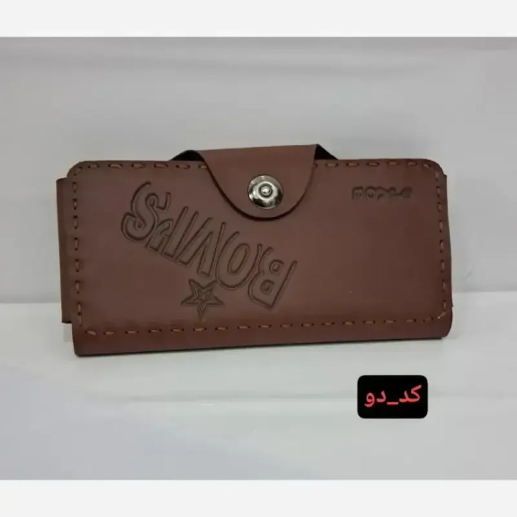 کیف دوشی آویز دار چرم الیزه مشکی سایز 20 در 14