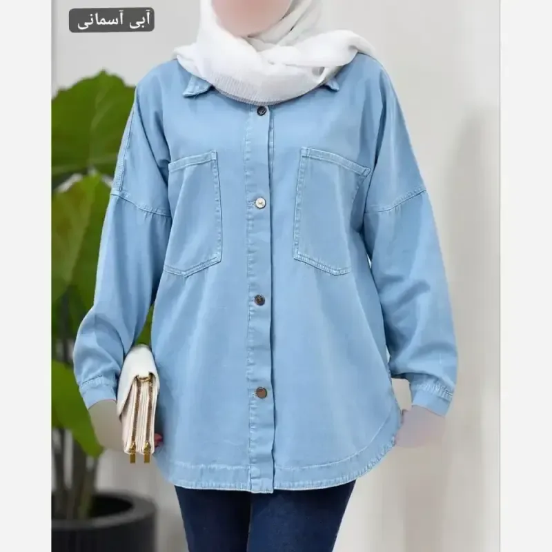 مانتو چهارخونه پشمی پاییزه فری سایز نسیم