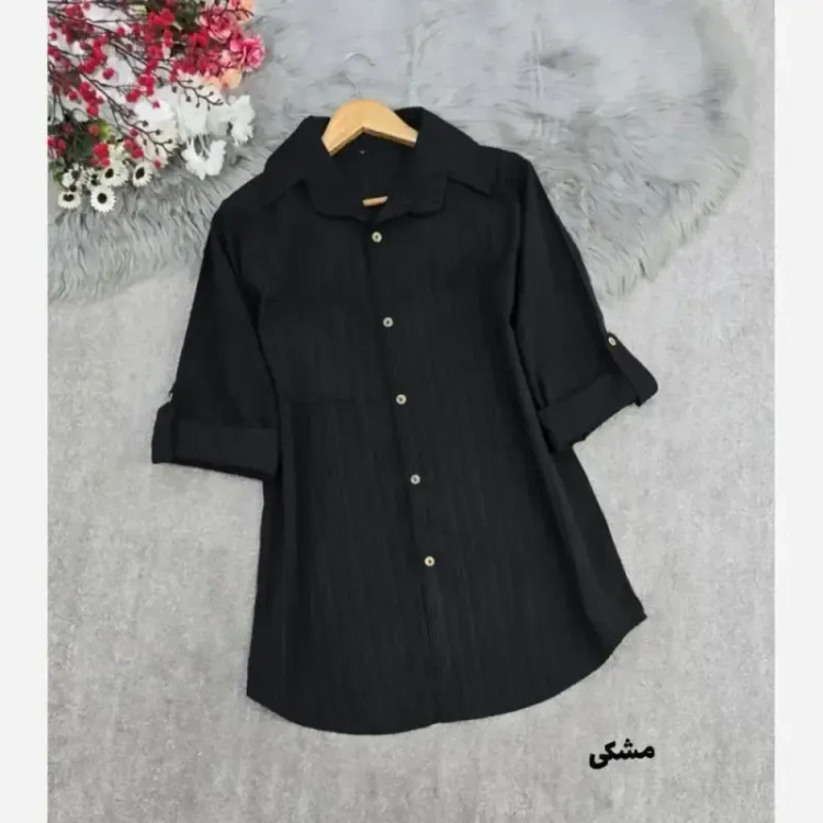 شومیز کراش پاگن دار خنک و تابستانه سایز بزرگ