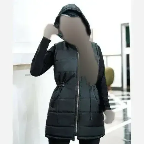 پافر زنانه میکرو کجراه پاپیا رنگ مشکی فری سایز