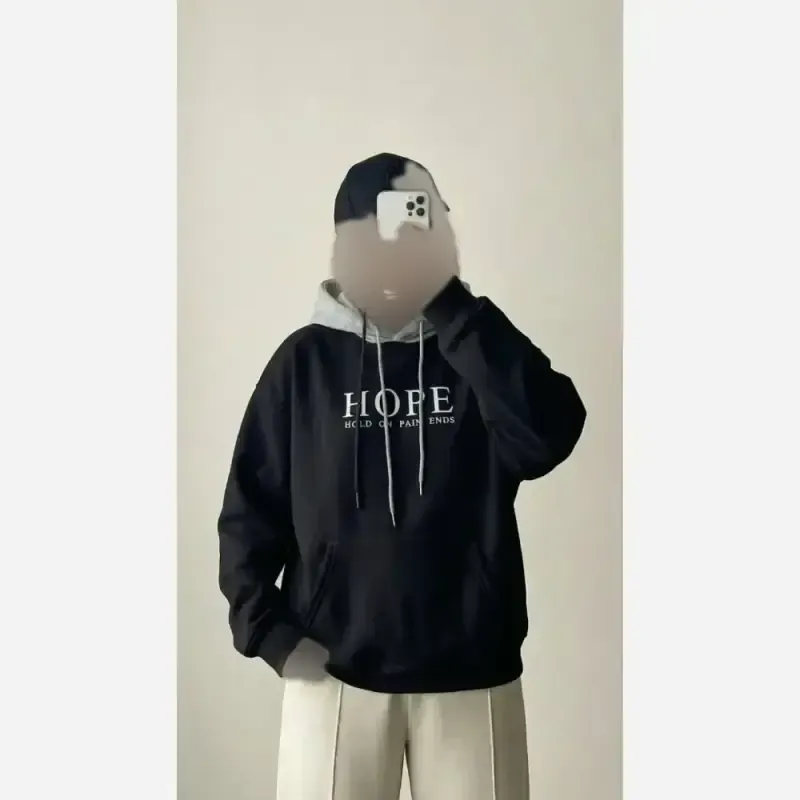 هودی دورس توکرکی طرح HOPE سایز فری مناسب 38 تا 48