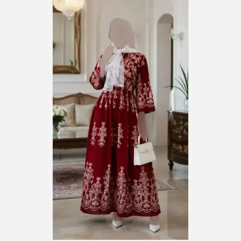 پیراهن ساحلی ترمه فلور بوگاتی فری سایز 38 تا 52