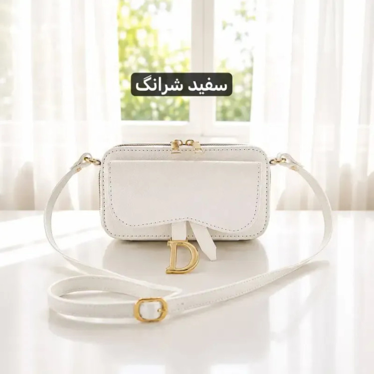 کیف پاسپورتی چرم مصنوعی روزمره و مهمانی با بند بلند