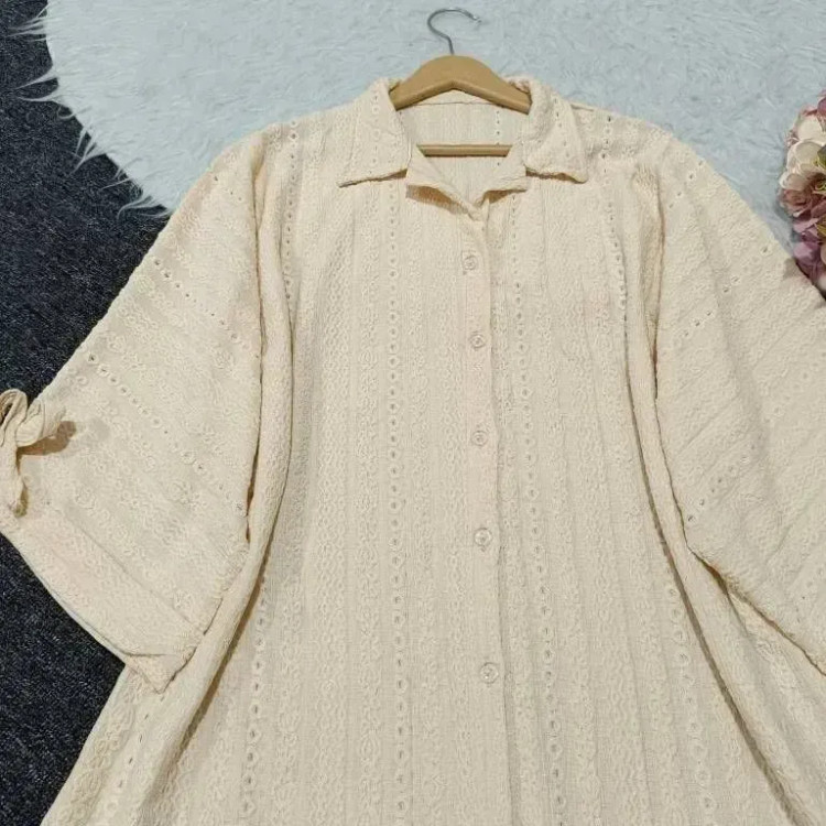 شومیز مانتویی عروسکی با جنس مراکشی درجه یک و رنگ بندی متنوع برای سایزهای 38-50