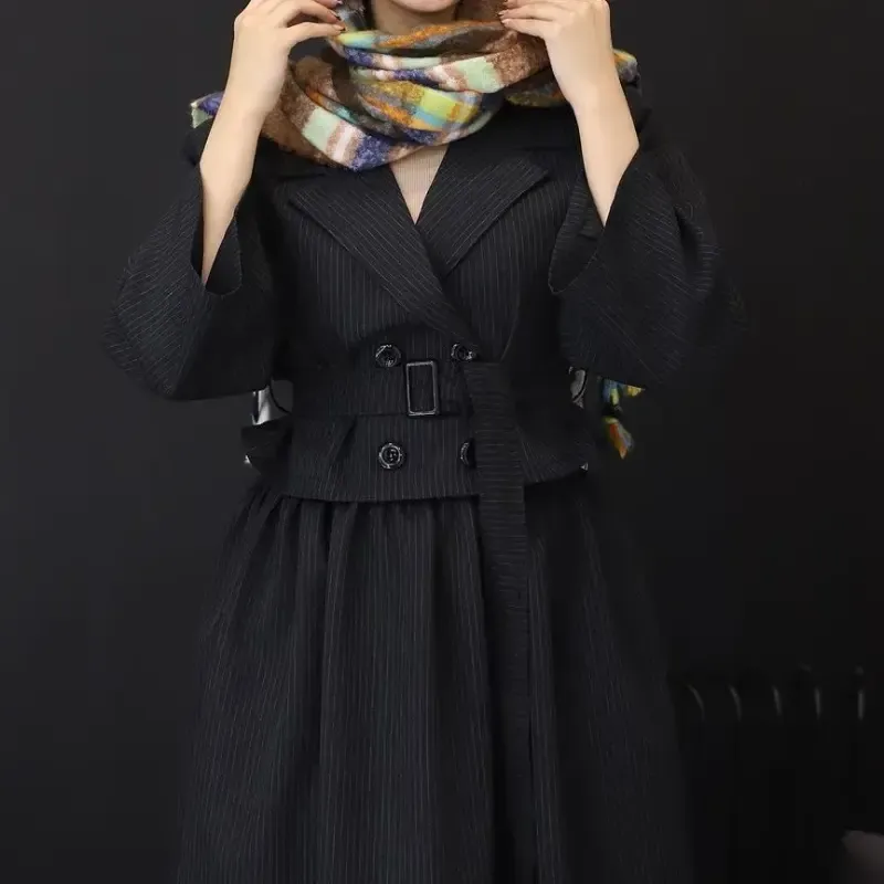 کت دامن دیپلمات مدل برشکا رنگ مشکی سایز 1 و 2